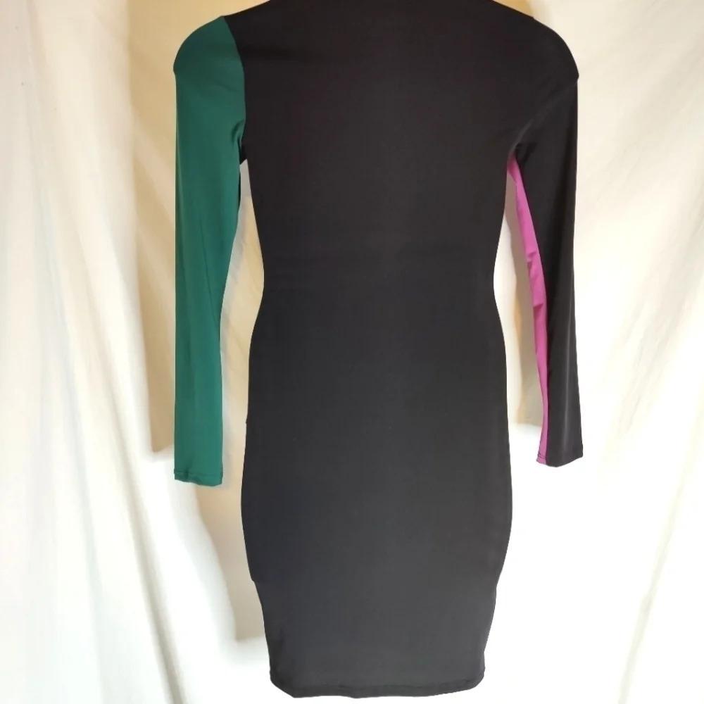 FASHION Nova Bodycon Swoosh Dress NWT ๐ - Picture 9 of 14